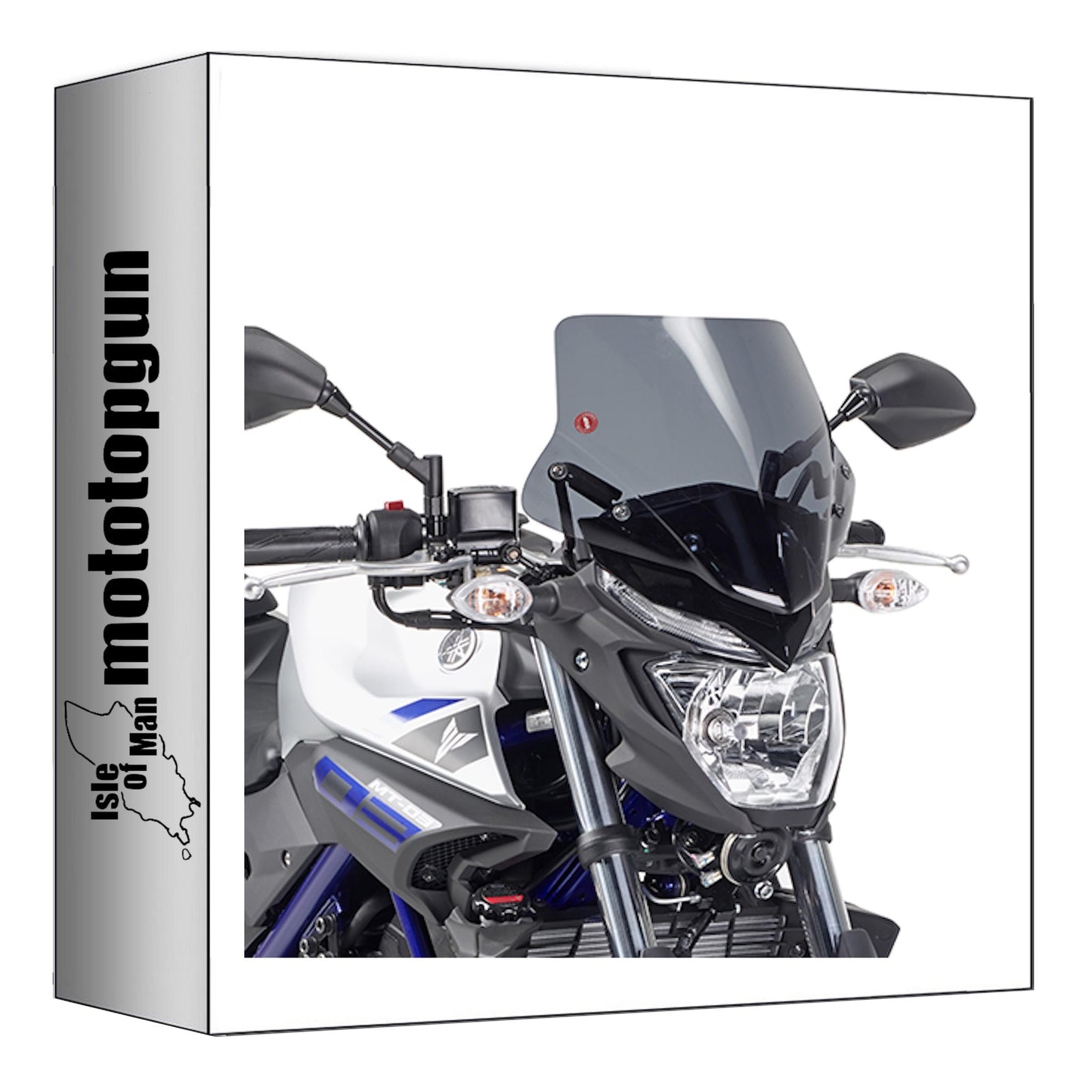 GIVI CUPOLINO FUMÉ A2127 COMPATIBILE CON YAMAHA MT-03 MT03 321 16/19