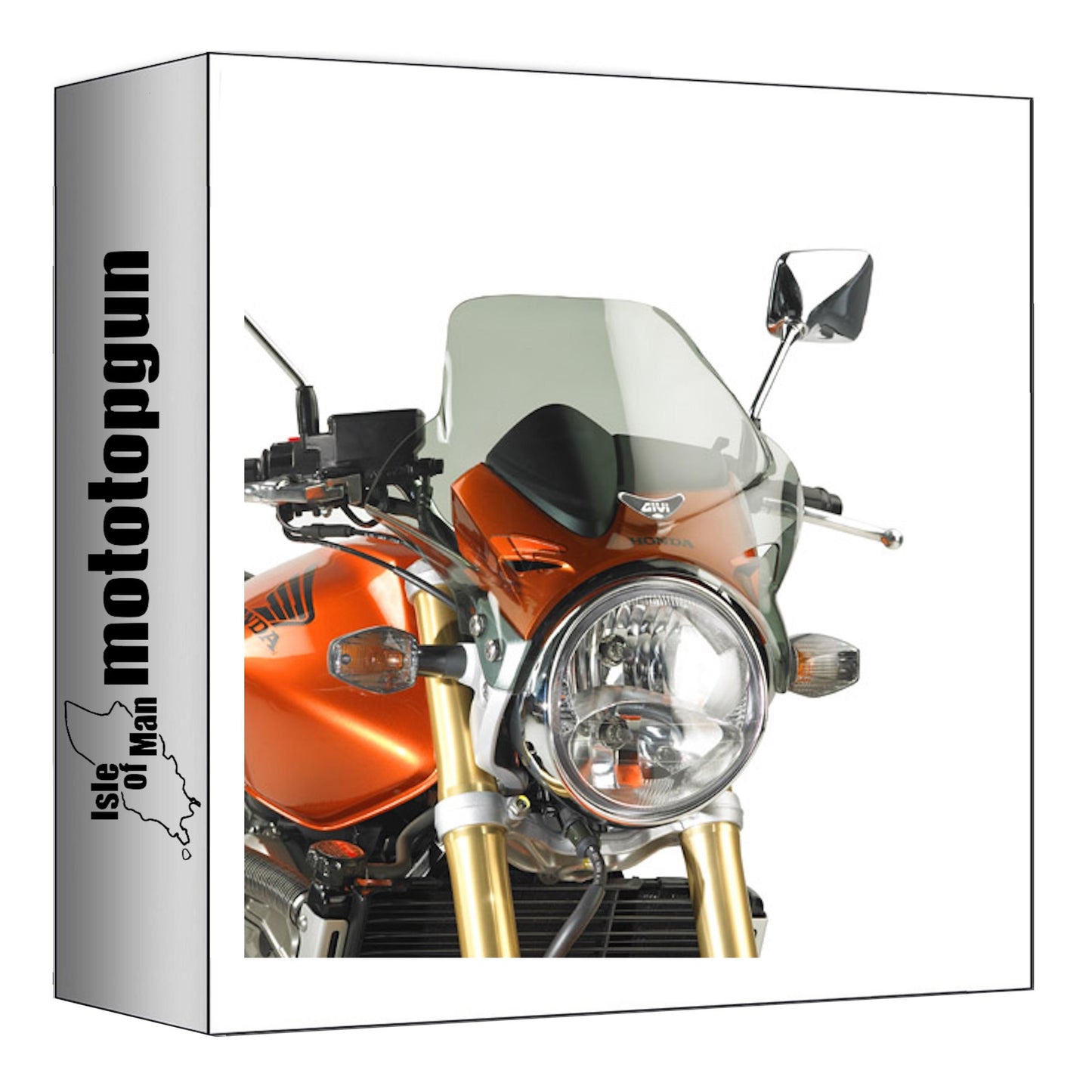 GIVI CUPOLINO FUMÉ A305 COMPATIBILE CON HONDA HORNET 600 05/06