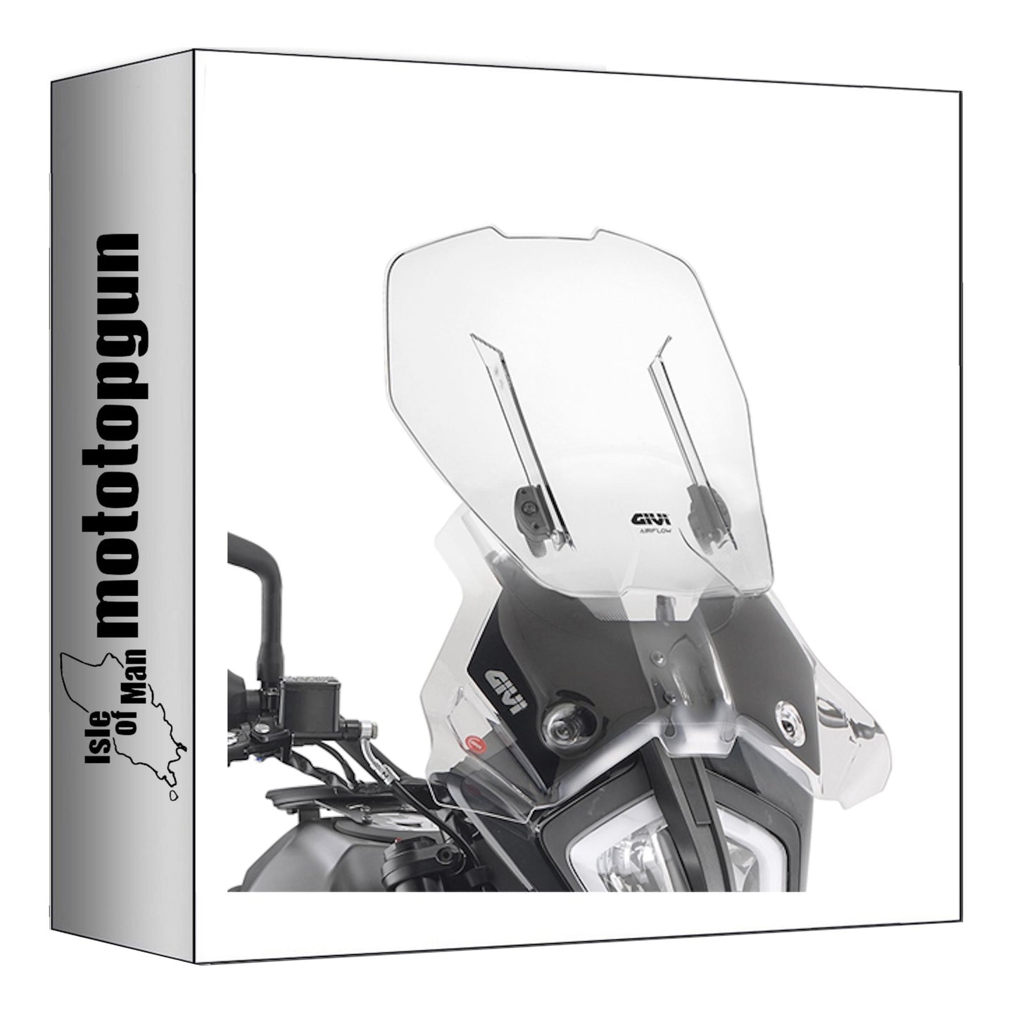 GIVI CUPOLINO SCORREVOLE AIRFLOW TRASPARENTE AF7711B COMPATIBILE CON KTM 790 ADVENTURE 19/20