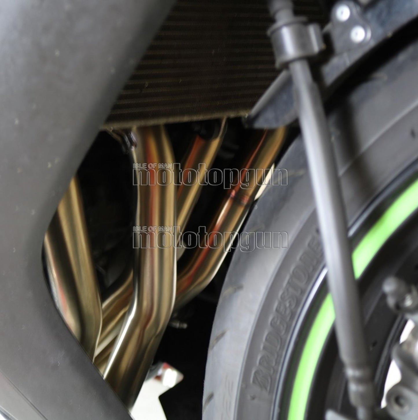 COLLETTORE GPR OPEN ACCIAIO , CO.K.181.DEC COMPATIBILE CON KAWASAKI NINJA 1000 SX 21/23