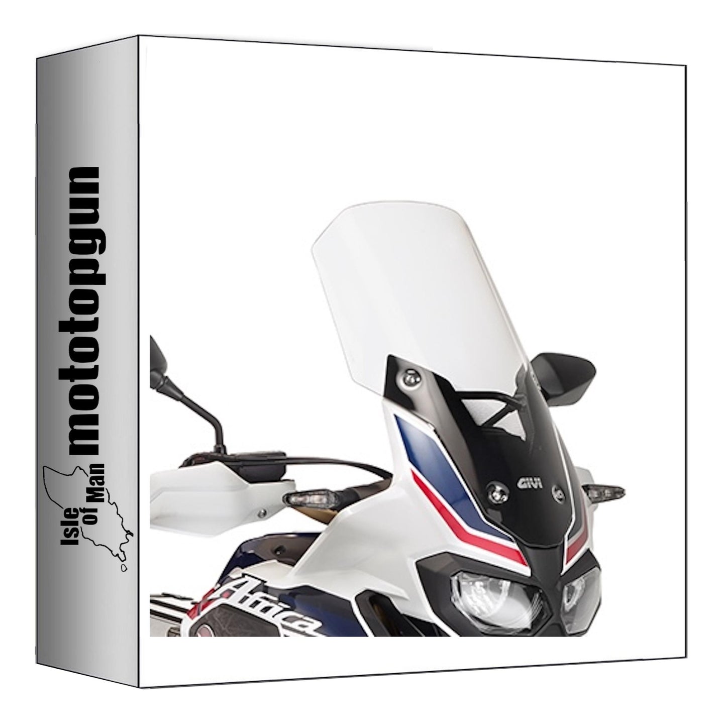 GIVI CUPOLINO TRASPARENTE D1144ST COMPATIBILE CON HONDA CRF 1000 L AFRICA TWIN 18/19