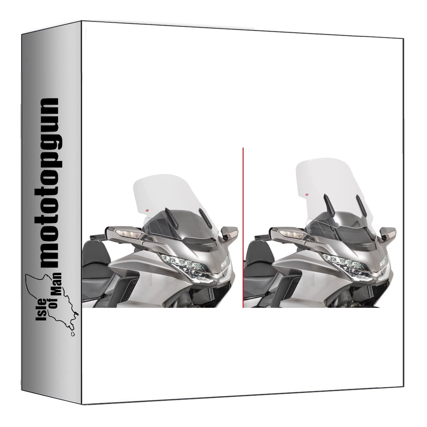 GIVI CUPOLINO TRASPARENTE D1172ST COMPATIBILE CON HONDA GL 1800 GOLD WING 18/24