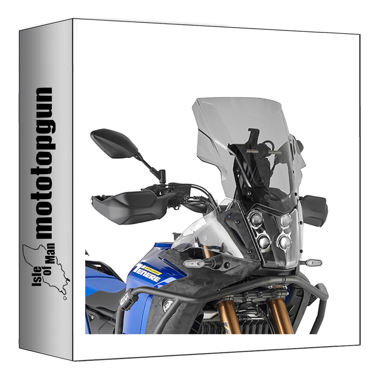 GIVI CUPOLINO FUMÉ D2165S COMPATIBILE CON YAMAHA TÉNÉRÉ 700 WORLD RAID 22/24