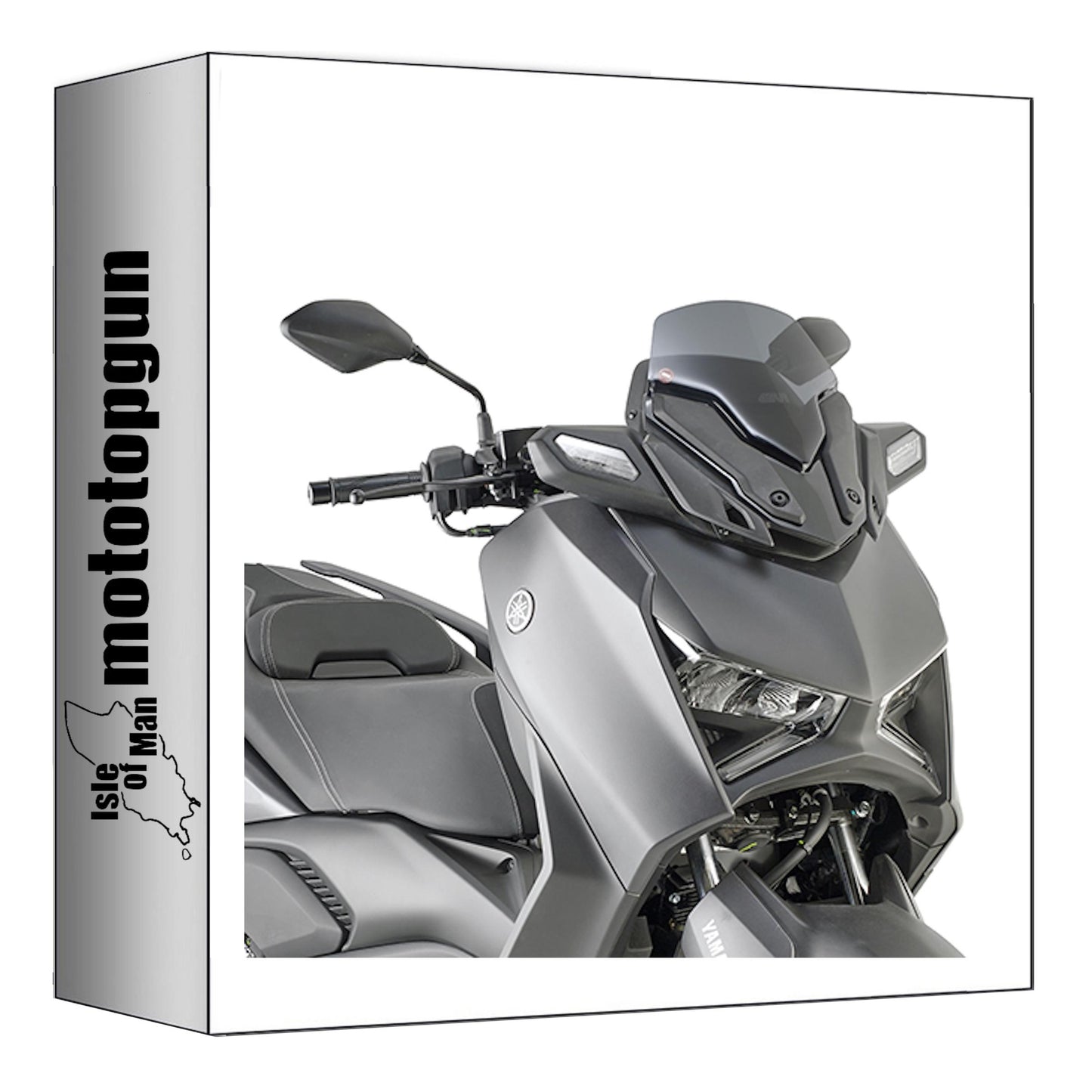 GIVI PARABREZZA BASSO SPORTIVO FUMÉ D2167B COMPATIBILE CON YAMAHA X-MAX 300 23/24