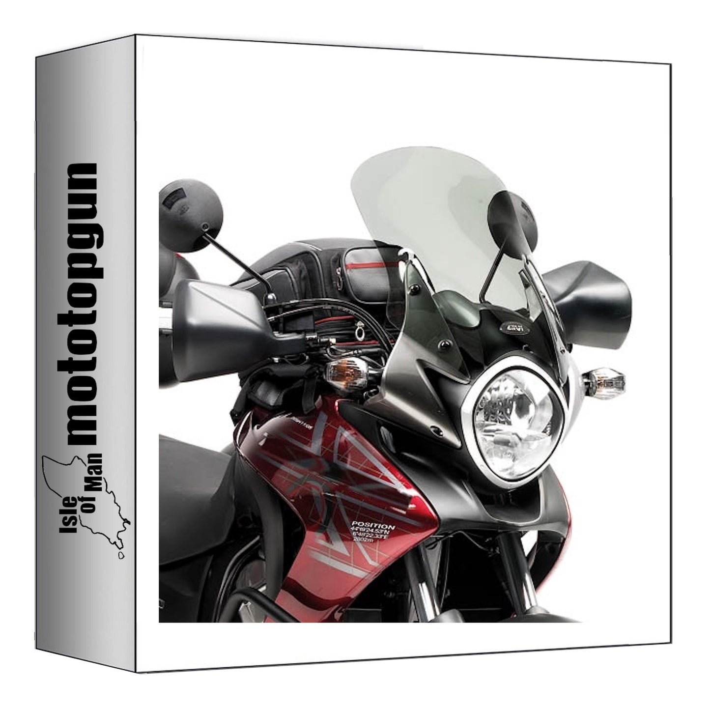 GIVI CUPOLINO FUMÉ D313S COMPATIBILE CON HONDA XL 700 V TRANSALP 08/13