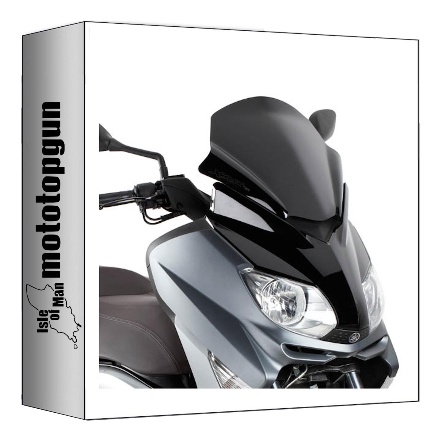 GIVI PARABREZZA BASSO SPORTIVO NERO D446B COMPATIBILE CON MBK SKYCRUISER 125 10/12