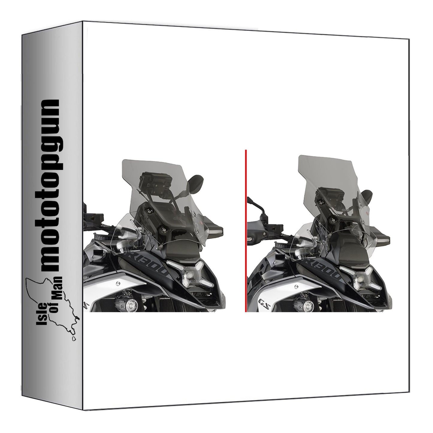 GIVI CUPOLINO FUMÉ D5143S COMPATIBILE CON BMW R 1300 GS ADVENTURE 2025