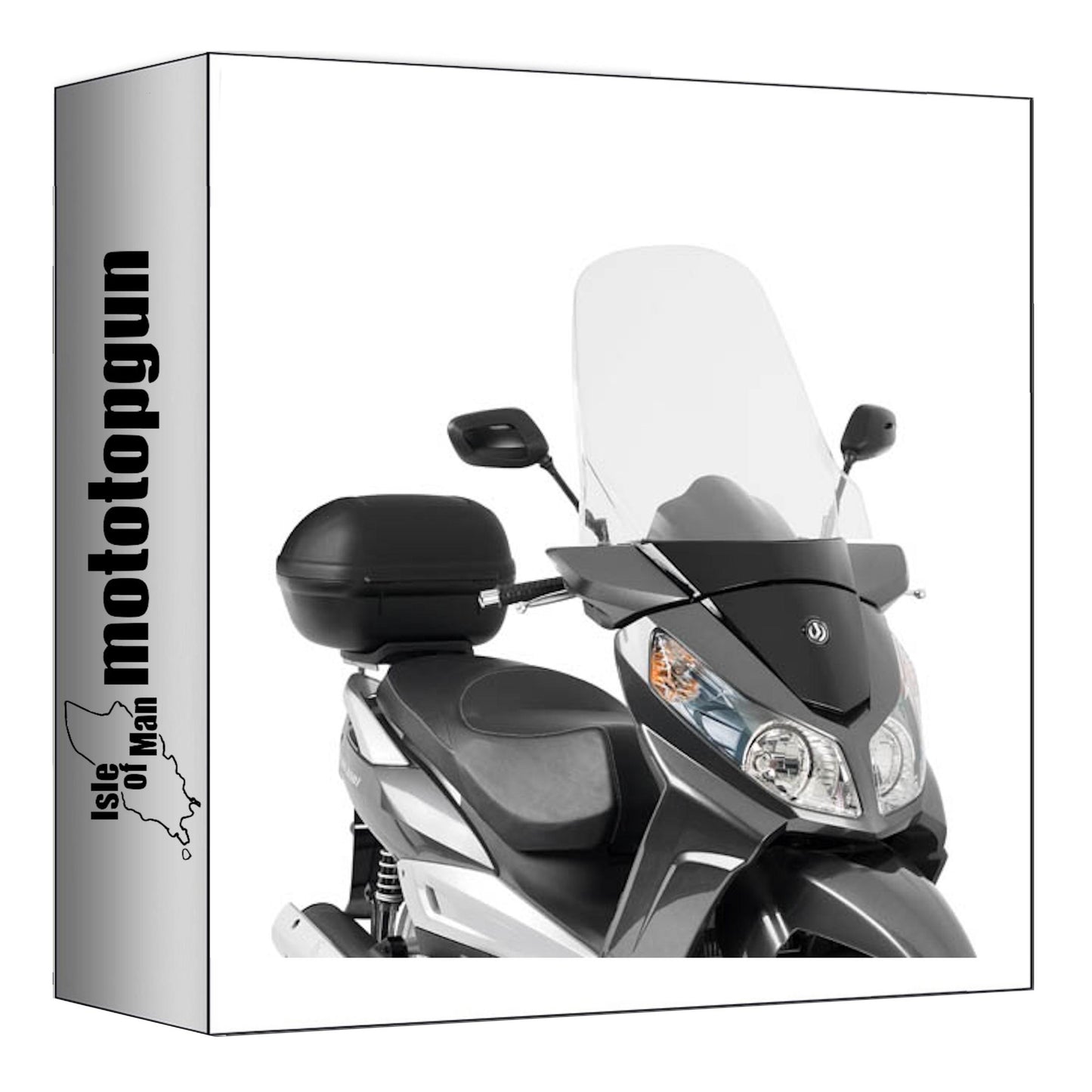 GIVI PARABREZZA TRASPARENTE D650ST COMPATIBILE CON SYM CITYCOM 300 08/19