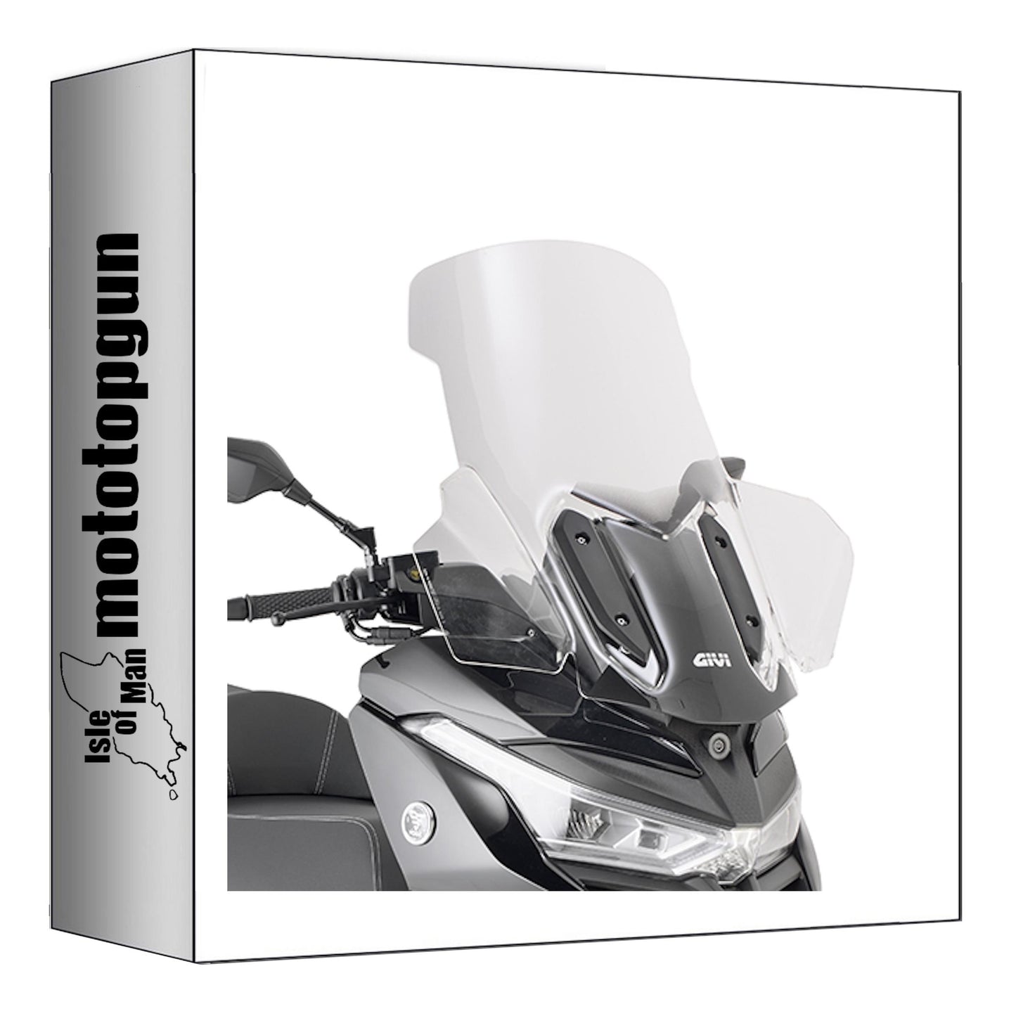 GIVI PARABREZZA TRASPARENTE D9256ST COMPATIBILE CON VOGE SR4 350 22/24