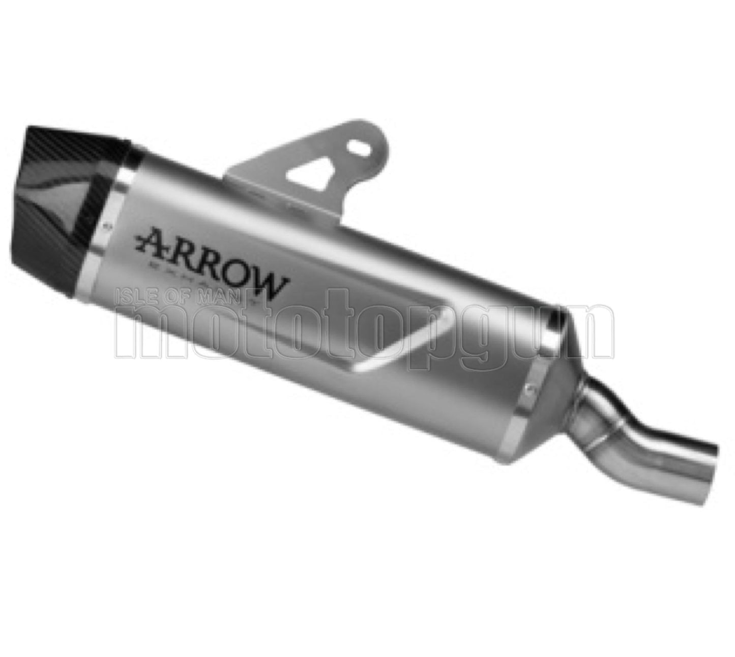 SCARICO OMOLOGATO ARROW INDY-RACE IN TITANIO CON FONDELLO IN CARBY COMPATIBILE CON QJ MOTOR SRT 800 23/24