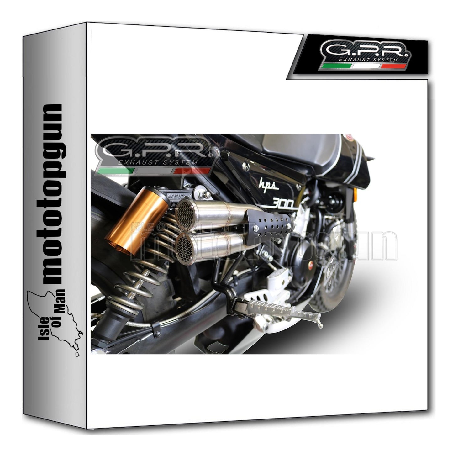 GPR Z.3.F205 SCARICO OMOLOGATO F205 INOX 304 PER ZONTES ZX 310 18/20