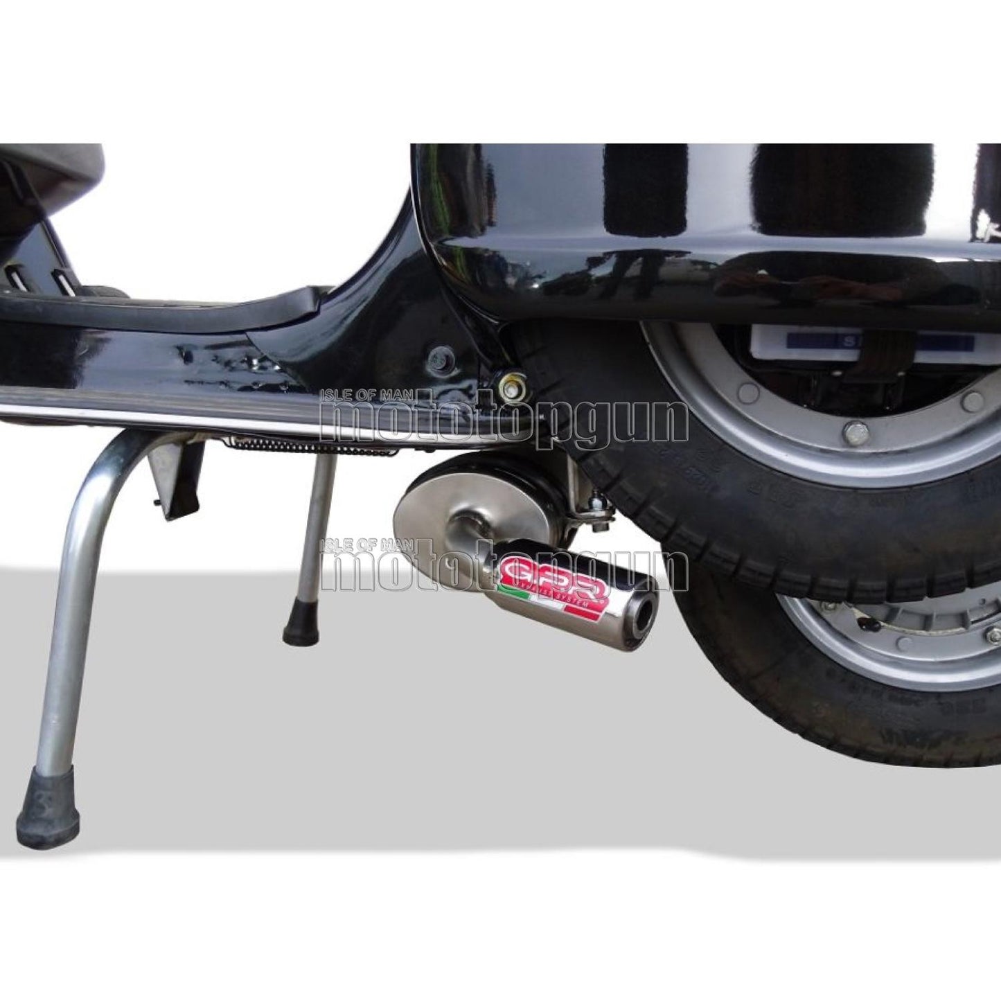 SCARICO COMPLETO GPR OMOLOGATO CATALIZZATO ALLUMINIO , DB-KILLER INCLUSO , LML.2.CAT.AO COMPATIBILE CON LML STAR 151 4 TEMPI / 4 STROKES GENUINE STELLA 10/13