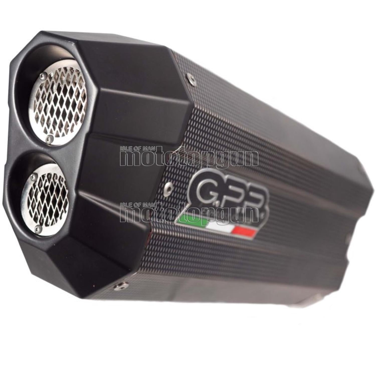 SCARICO COMPLETO GPR OMOLOGATO CATALIZZATO CARBON LOOK SONIC , DB-KILLER INCLUSO , KT.106.SOPO COMPATIBILE CON KTM LC 8 1290 SUPER ADVENTURE R / S 21/24