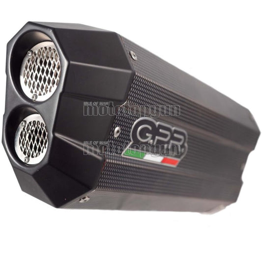 SCARICO COMPLETO GPR OMOLOGATO CATALIZZATO CARBON LOOK SONIC , DB-KILLER INCLUSO , KT.106.SOPO COMPATIBILE CON KTM LC 8 1290 SUPER ADVENTURE R / S 21/24