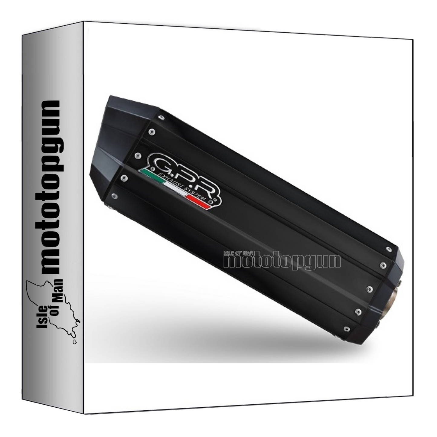GPR BRK24.VO.7.HYSOBLK SCARICO OMOLOGATO HYPER SONIC NERO PER VOGE 900DSX 24/25
