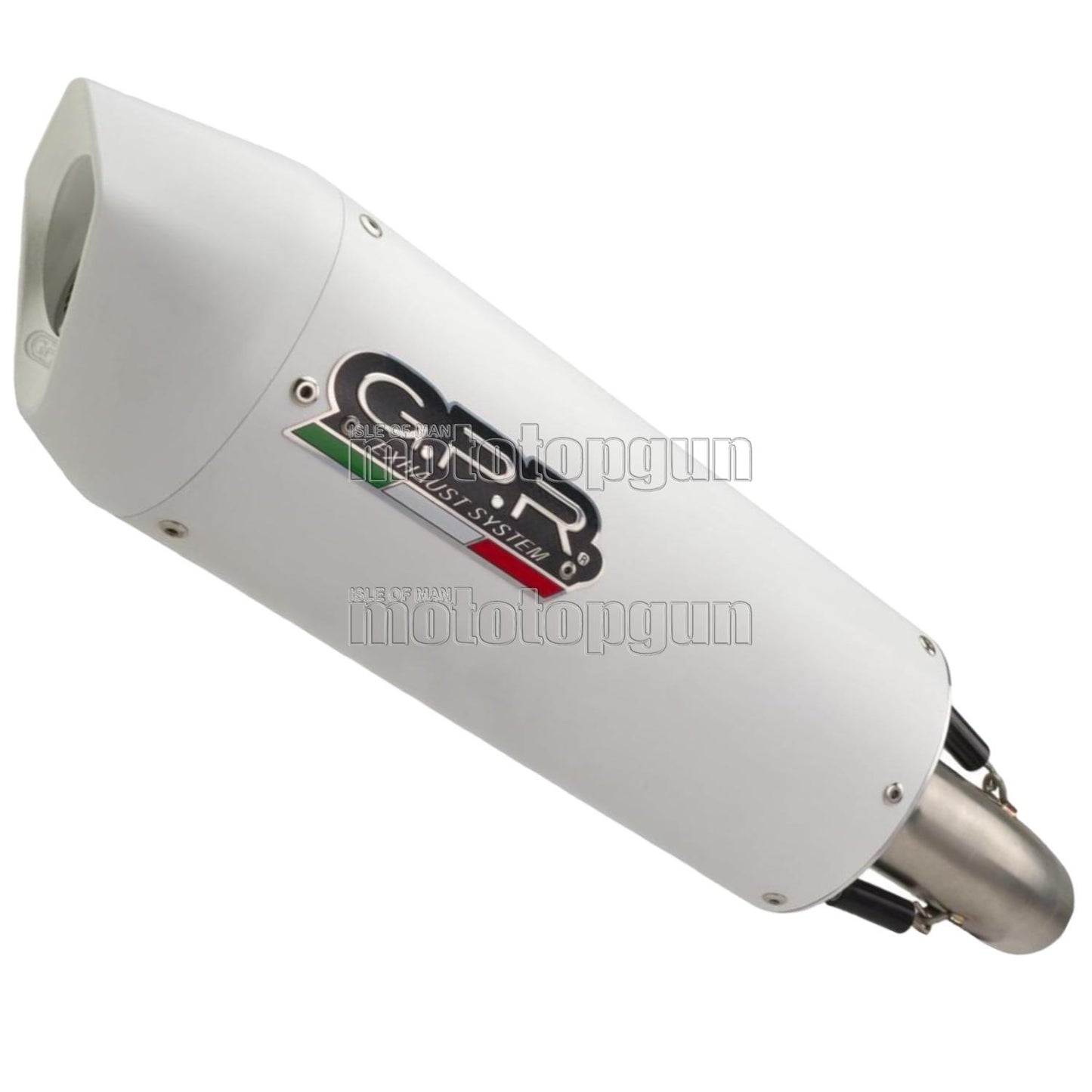SCARICO GPR OMOLOGATO ALLUMINIO BIANCO ALBUS EVO4 , DB-KILLER INCLUSO , E5.S.192.GT.ALBE4 COMPATIBILE CON SUZUKI GSX-S 1000 GT 21/23