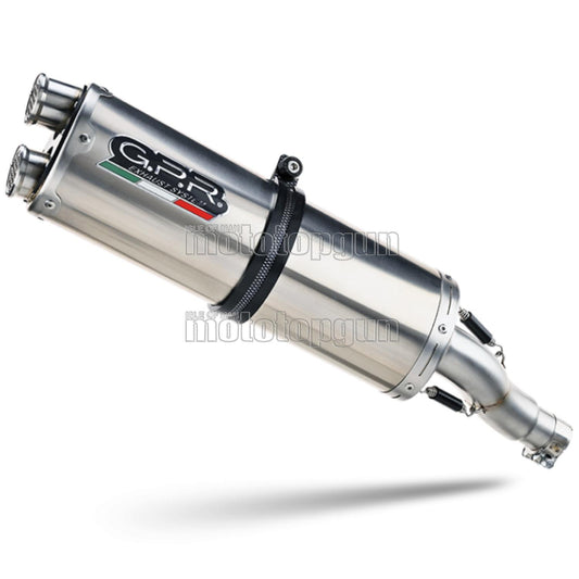 SCARICO GPR OMOLOGATO ACCIAIO DUAL , DB-KILLER INCLUSO , BW.23.DUAL.IO COMPATIBILE CON BMW R 1200 R 06/10