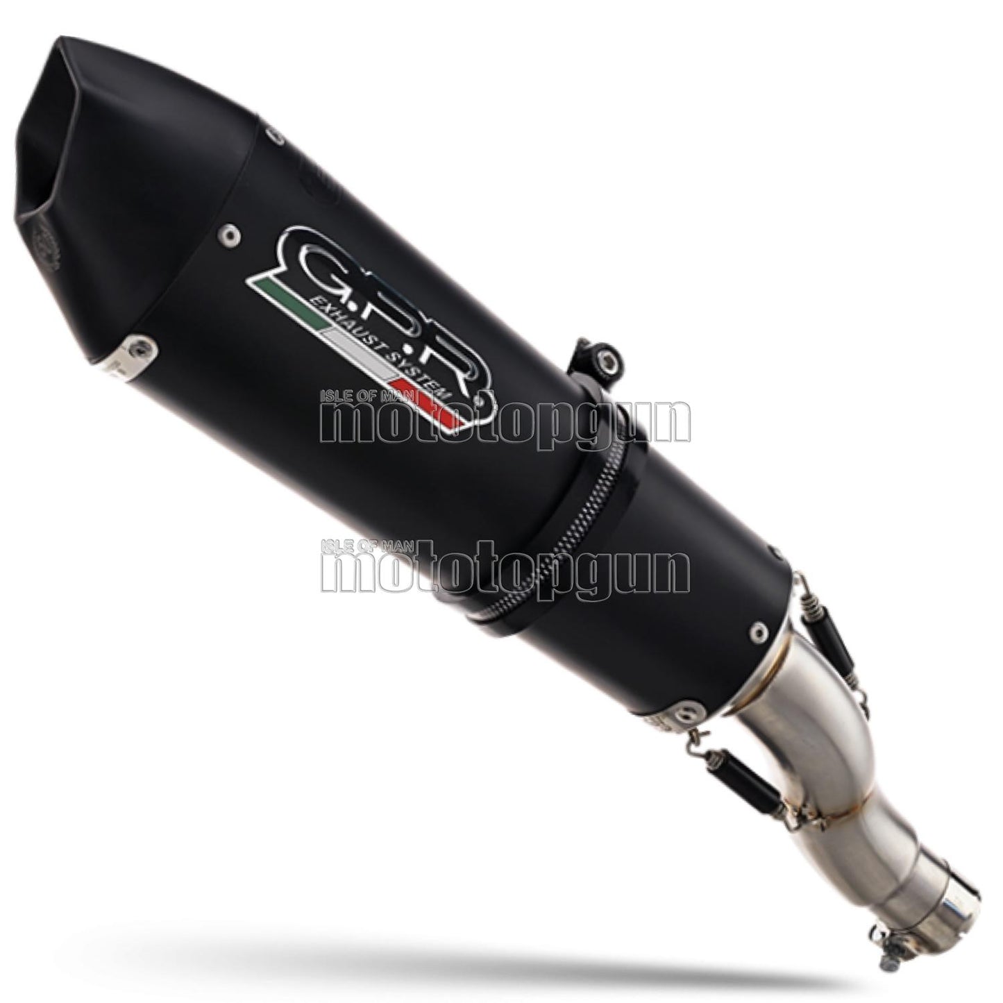 SCARICO GPR OMOLOGATO TITANIO NERO GP EVO4 , DB-KILLER INCLUSO , E4.D.130.GPAN.BLT COMPATIBILE CON DUCATI MULTISTRADA 1260 18/20