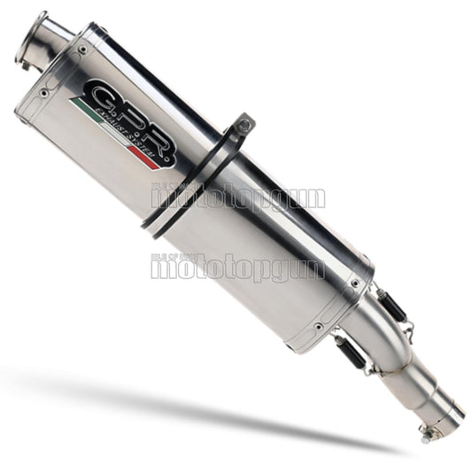 SCARICO GPR OMOLOGATO ACCIAIO TRIOVAL , DB-KILLER INCLUSO , BW.86.TRI COMPATIBILE CON BMW R 80 GS 80/87