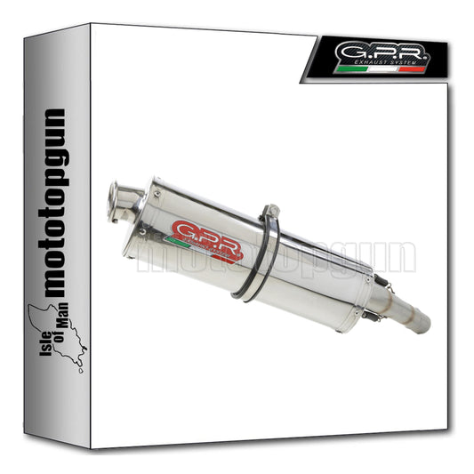 GPR H.81.1.CAT.TRI SCARICO OMOLOGATO CATALIZZATO TRIOVAL INOX 304 PER HONDA CBR 1100 XX SUPERBLACKBIRD - X ELEVEN 97/06