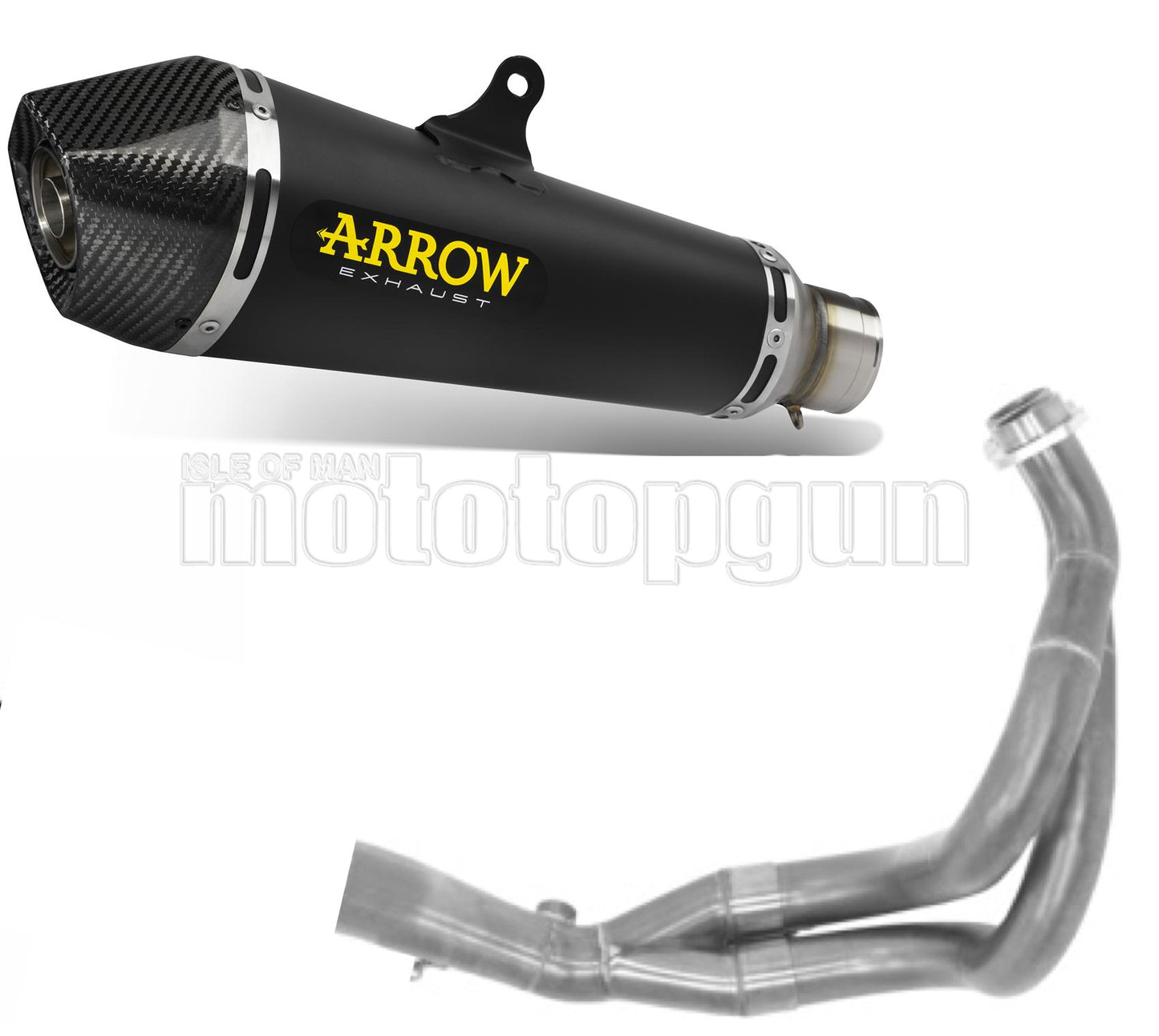 SCARICO OMOLOGATO OPEN ARROW X-KONE IN NICHROM NERO CON FONDELLO IN CARBY COMPATIBILE CON KAWASAKI NINJA 650 21/23
