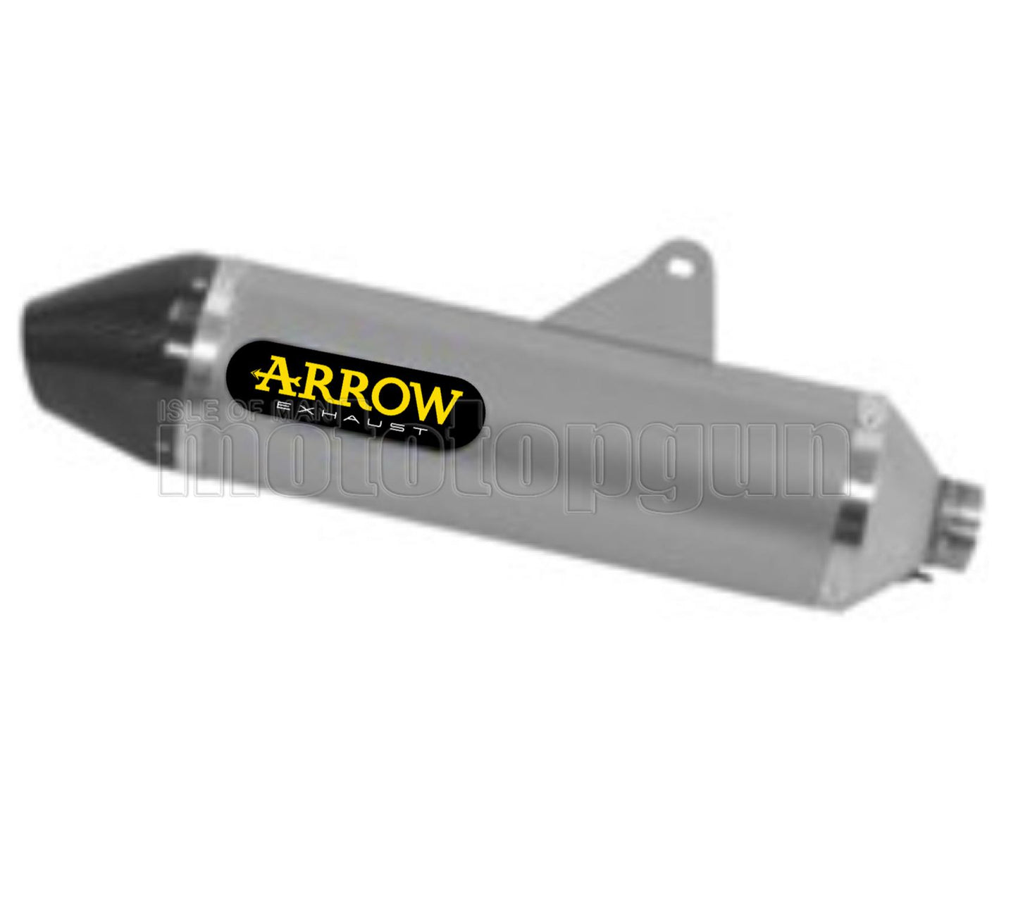 SCARICO OMOLOGATO ARROW THUNDER IN TITANIO CON FONDELLO IN CARBY COMPATIBILE CON HONDA CRF 300 L 21/23