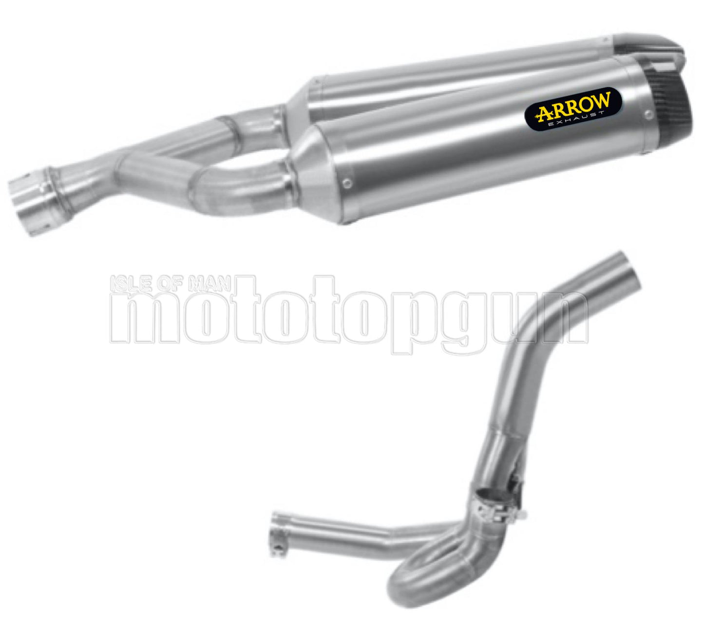 SCARICO OMOLOGATO OPEN ARROW THUNDER IN ALLUMINIO CON FONDELLO IN CARBY COMPATIBILE CON APRILIA DORSODURO 900 17/19