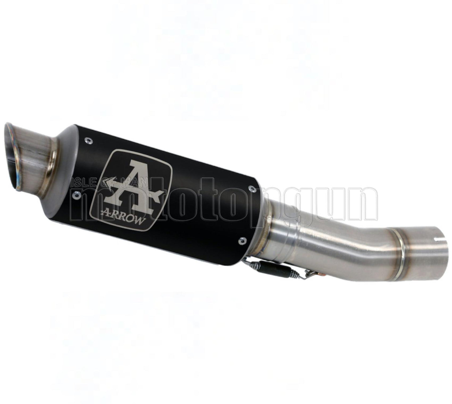 SCARICO COMPLETO OMOLOGATO CATALIZZATO ARROW GP2 GP-2 IN NICHROM NERO CON FONDELLO IN INOX COMPATIBILE CON KTM 1290 SUPERDUKE GT 17/21