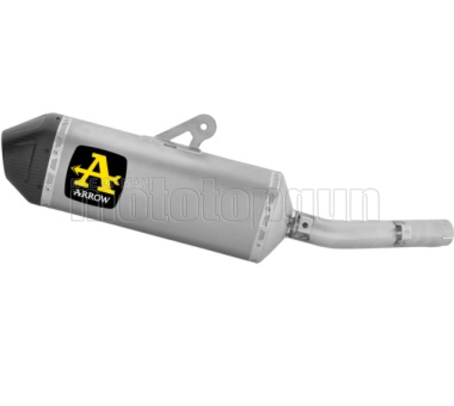 ARROW SCARICO OMOLOGATO EXPLORER TITANIO FONDELLO CARBY COMPATIBILE CON YAMAHA TENERE 700 25/26