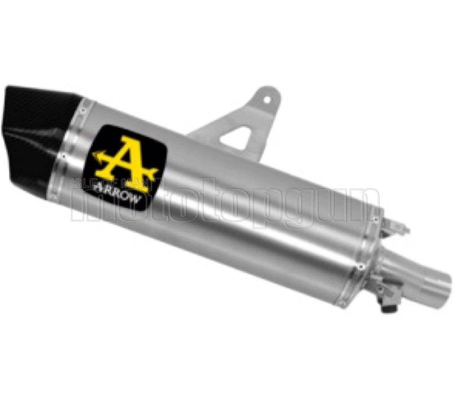SCARICO OMOLOGATO ARROW MAXI RACE-TECH IN ALLUMINIO CON COPPA IN CARBONIO COMPATIBILE CON HONDA AFRICA TWIN CRF 1100 L 2024