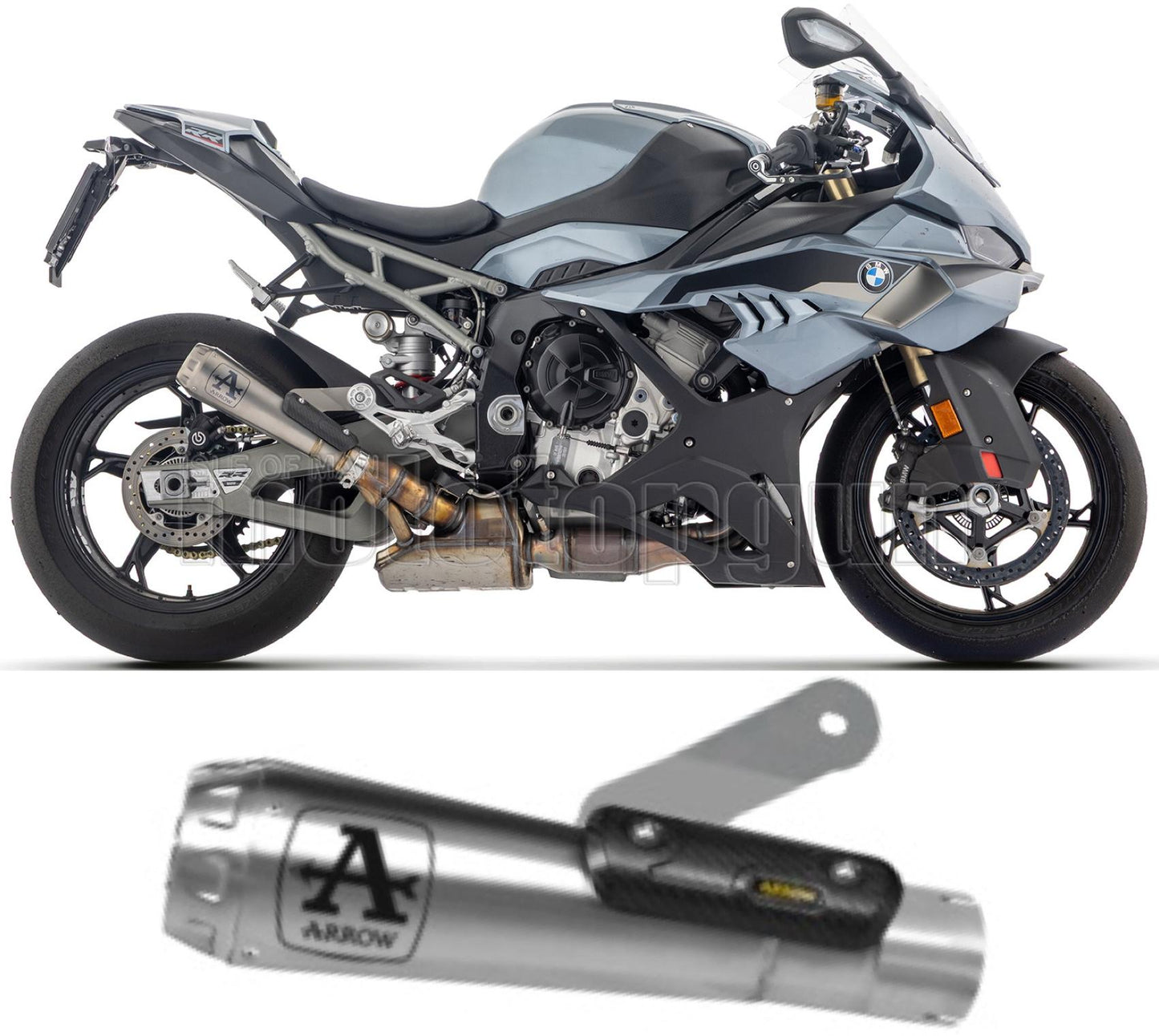 ARROW SCARICO OMOLOGATO PRO-RACE TITANIO FONDELLO ALLUMINIO COMPATIBILE CON BMW S 1000 RR 2025