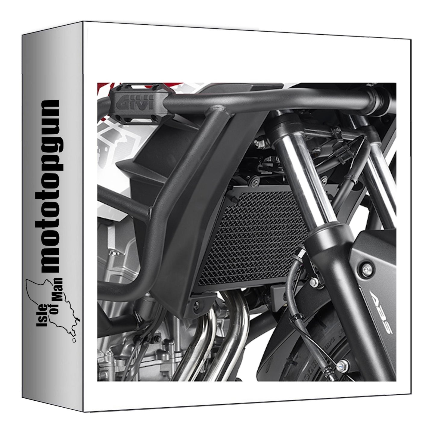 GIVI PROTEZIONE RADIATORE ACCIAIO NERO PR1121 COMPATIBILE CON HONDA CB 500 X 19/21