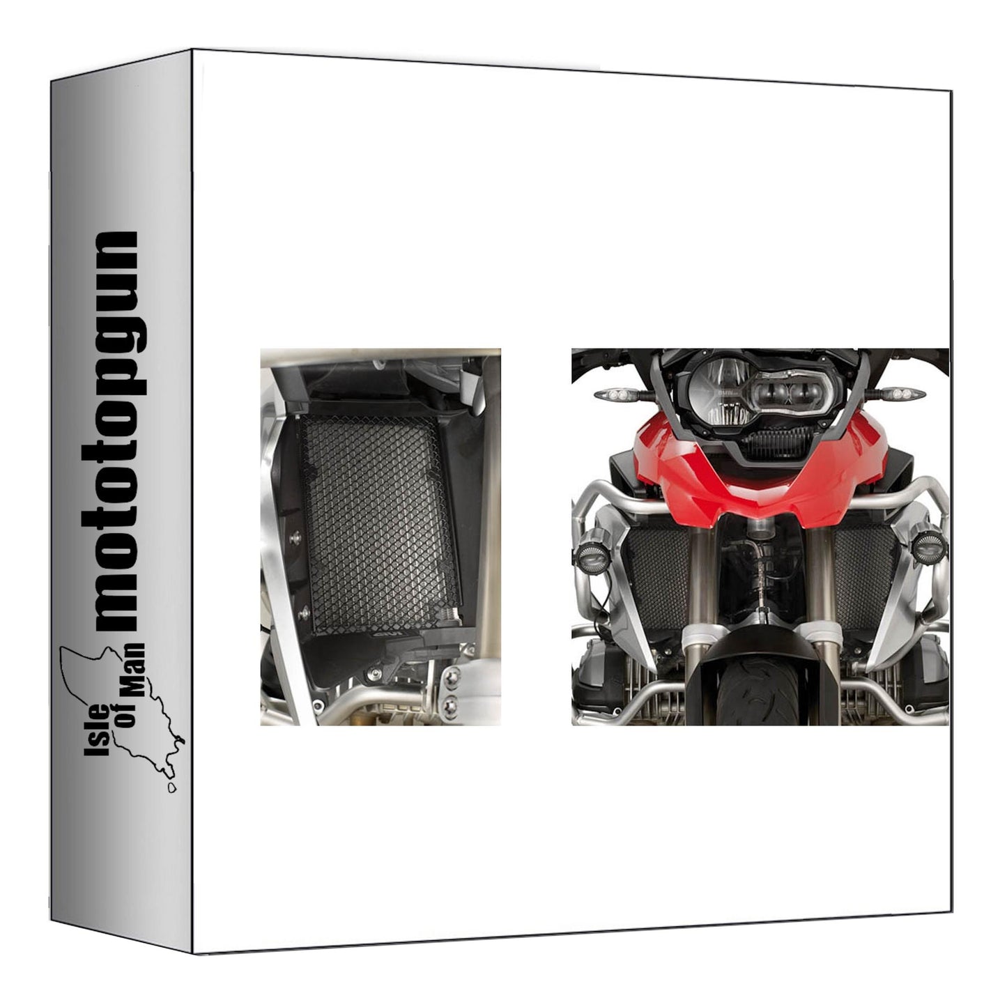 GIVI PROTEZIONE RADIATORE ACCIAIO NERO PR5108 COMPATIBILE CON BMW R 1250 GS 19/23