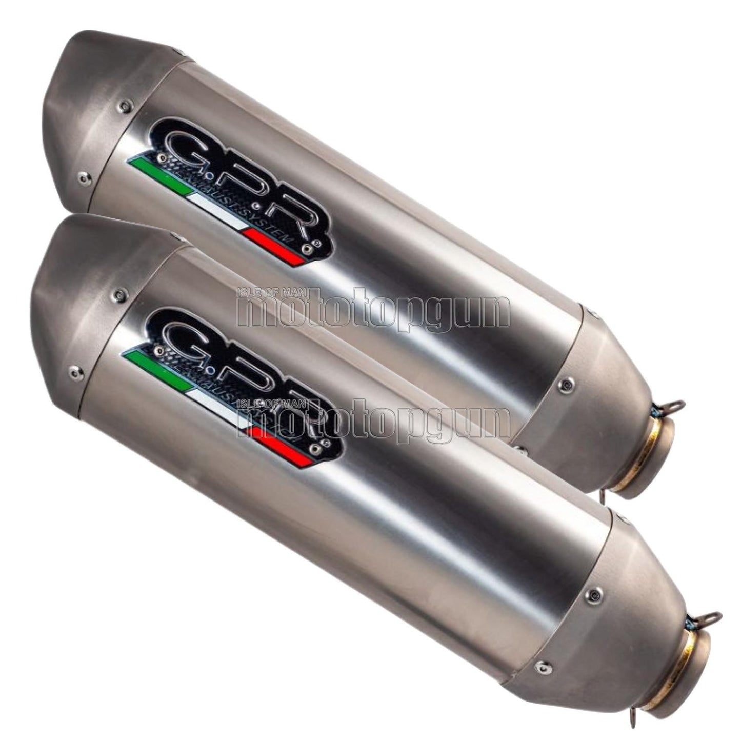 SCARICO COMPLETO GPR RACING DOPPIO TERMINALE FIM ACCIAIO PENTACROSS , DB-KILLER NON INCLUSO , PNT.MX.11.IO COMPATIBILE CON HONDA CRF 250 R 18/21