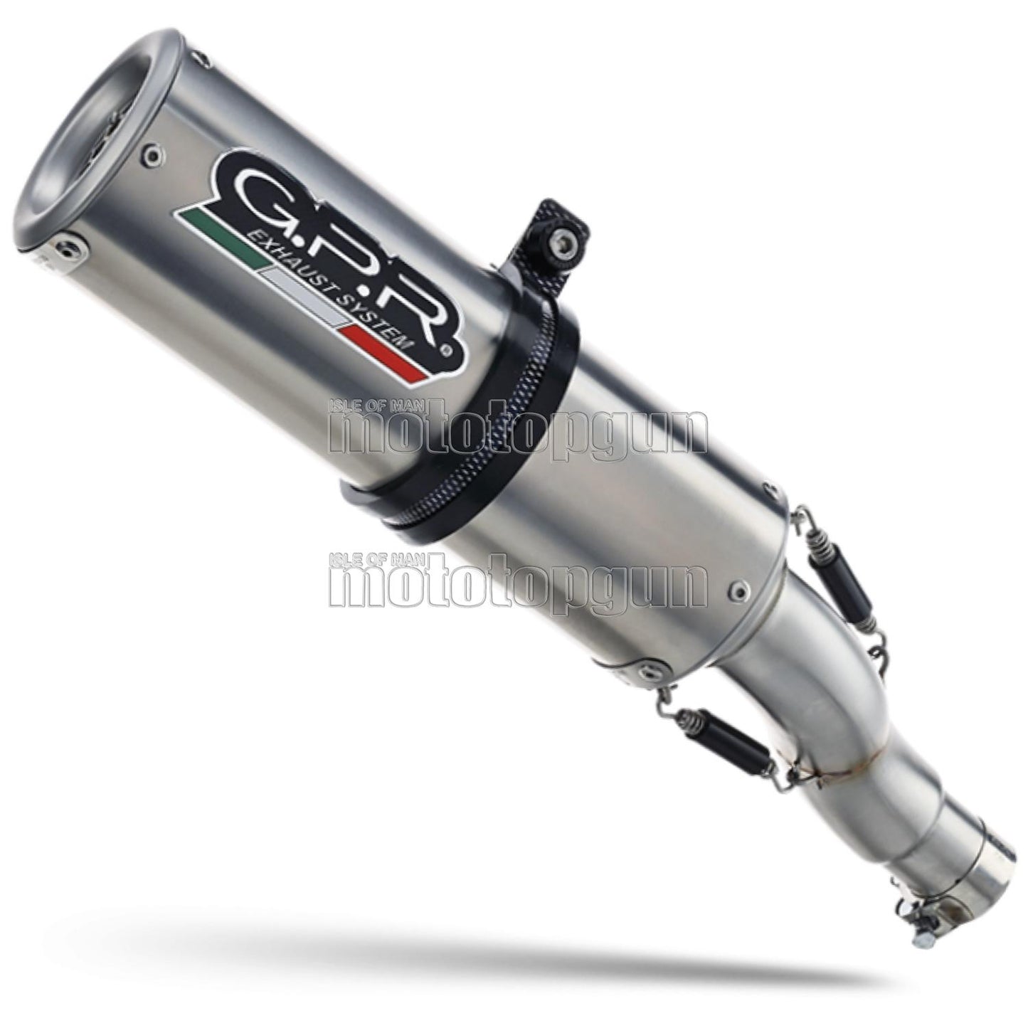 SCARICO GPR RACING ACCIAIO M3 , DB-KILLER NON INCLUSO , KT.60.RACE.M3.INOX COMPATIBILE CON KTM DUKE 125 11/16