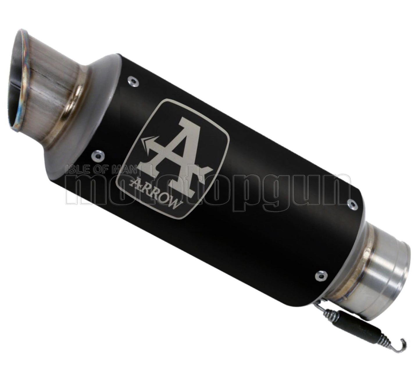 SCARICO COMPLETO OMOLOGATO CATALIZZATO BASSO ARROW GP2 GP-2 IN NICHROM NERO CON FONDELLO IN INOX COMPATIBILE CON HONDA CB 650 R 19/22
