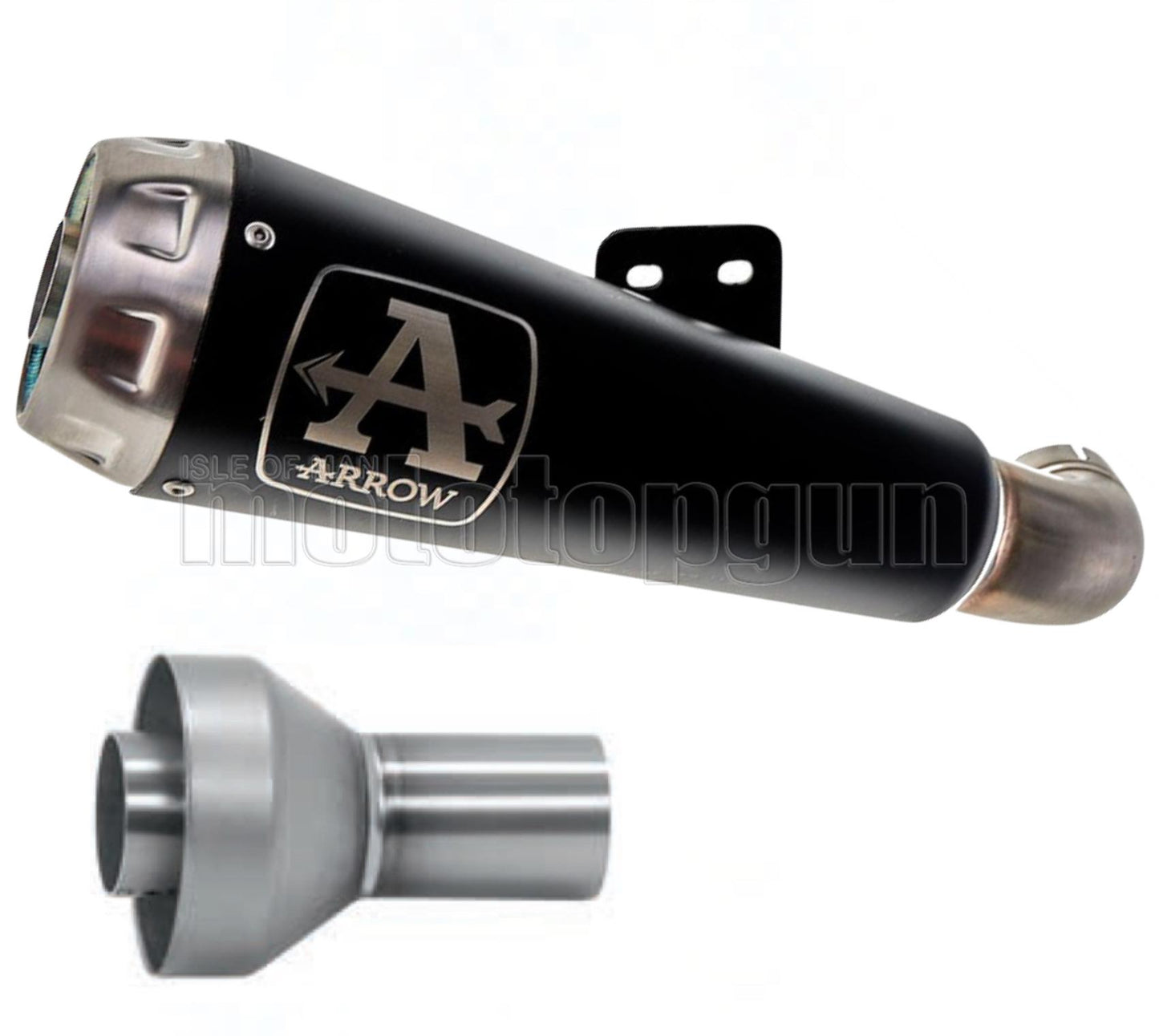 SCARICO COMPLETO OMOLOGATO CATALIZZATO ARROW PRO-RACE IN NICHROM NERO CON FONDELLO IN INOX COMPATIBILE CON HONDA CB 650 R 19/22