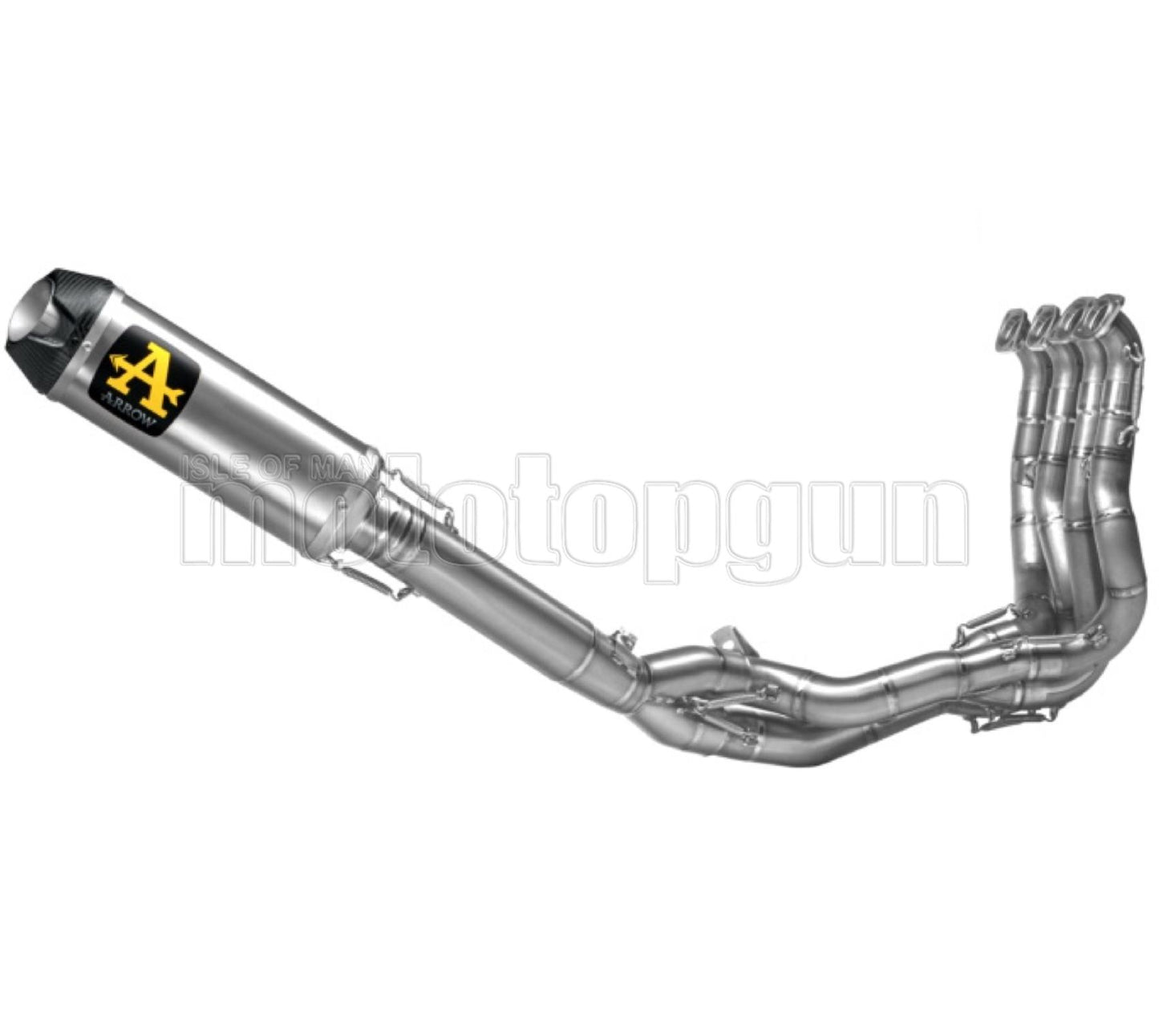 SCARICO COMPLETO OMOLOGATO CATALIZZATO ARROW INDY-RACE IN FULL TITANIO CON FONDELLO IN CARBY COMPATIBILE CON KAWASAKI ZX-10R ZX-10 R 21/23