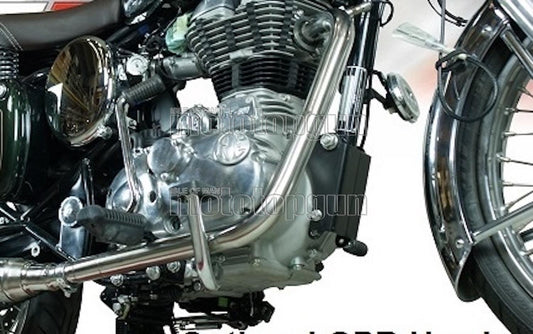COLLETTORE GPR OPEN ACCIAIO , ROY.10.DEC COMPATIBILE CON ROYAL ENFIELD SCRAM 411 22/23