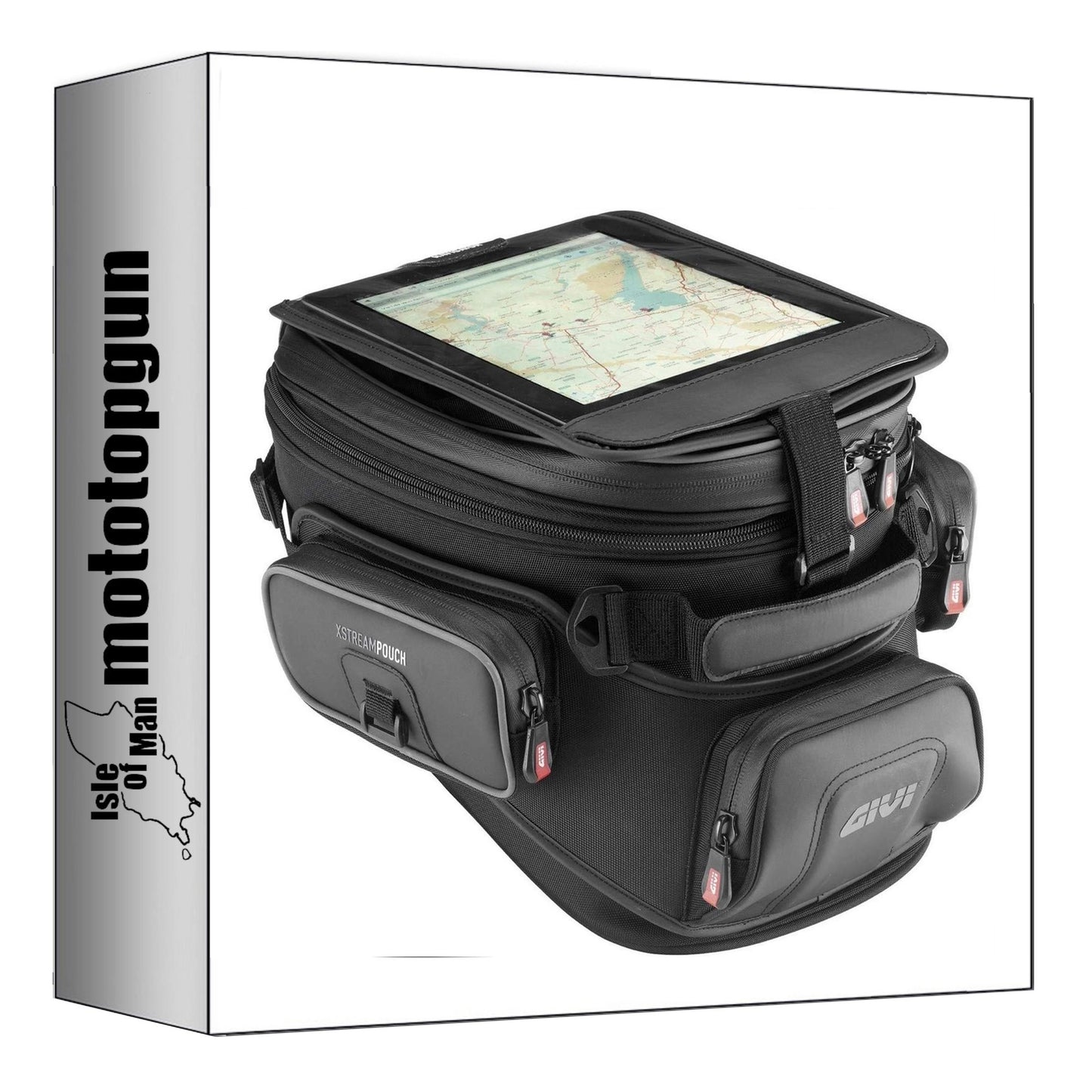 GIVI BORSA XS308Y SERBATOIO TANKLOCK NERO 20 LT + ATACCO COMPATIBILE CON YAMAHA MT-03 MT03 321 16/19