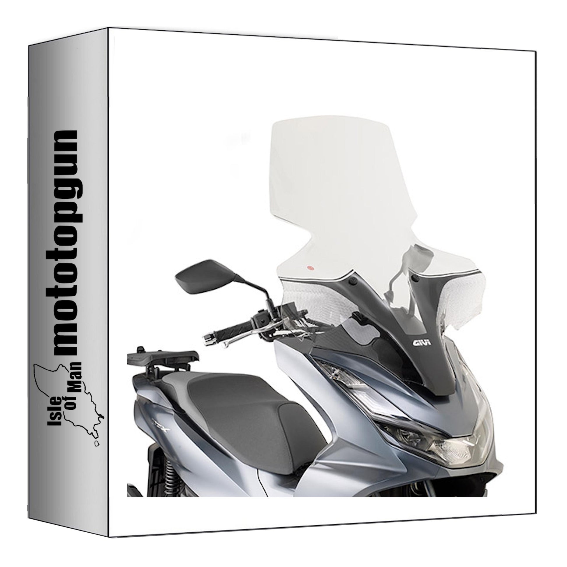 GIVI PARABREZZA TRASPARENTE 1190DT + ATACCO COMPATIBILE CON HONDA PCX 125 21/24