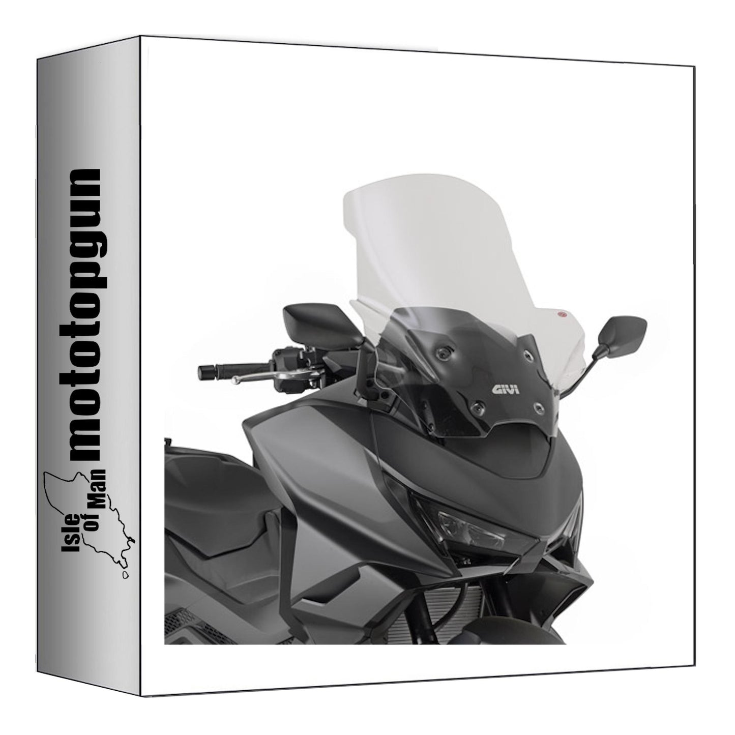 GIVI PARABREZZA TRASPARENTE 1211DT + ATACCO COMPATIBILE CON HONDA FORZA 750 2025
