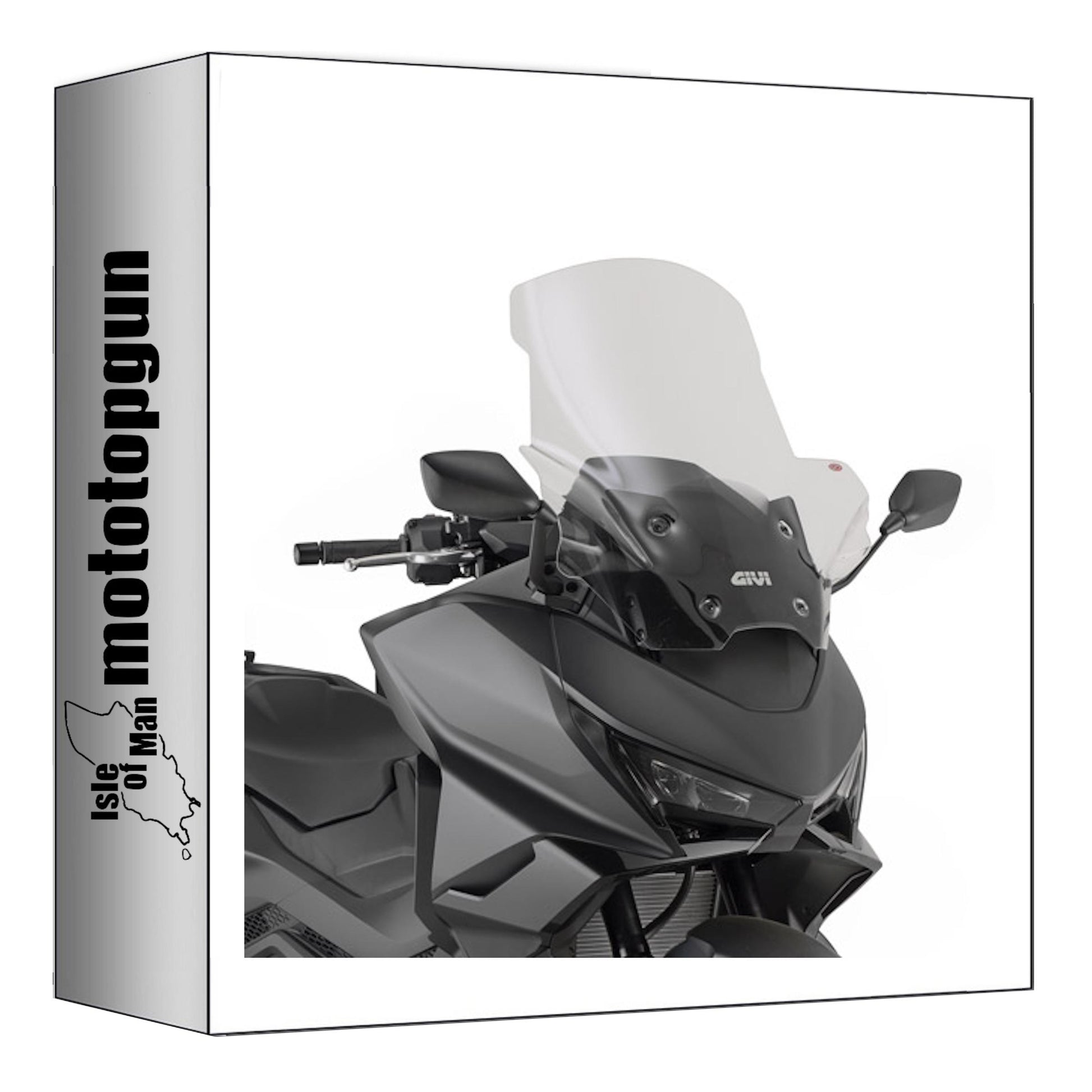 GIVI PARABREZZA TRASPARENTE 1211DT + ATACCO COMPATIBILE CON HONDA FORZA 750 2025