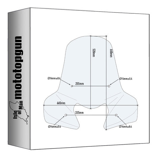 GIVI PARABREZZA TRASPARENTE 308A + ATACCO COMPATIBILE CON HONDA SH 300 I 07/10