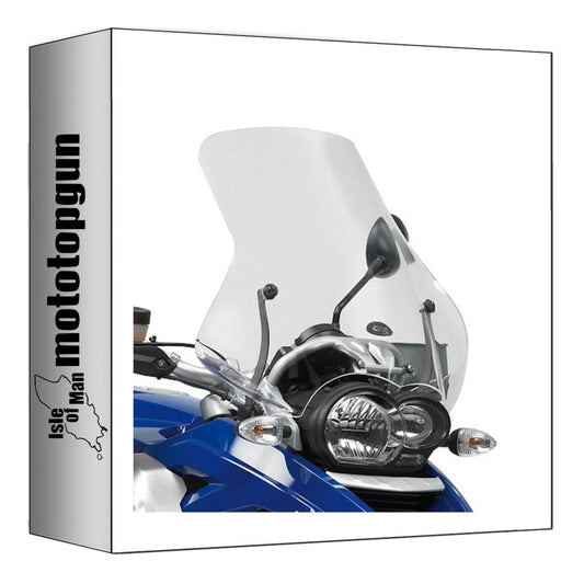 GIVI CUPOLINO TRASPARENTE 330DT + ATACCO COMPATIBILE CON BMW R 1200 GS 04/12