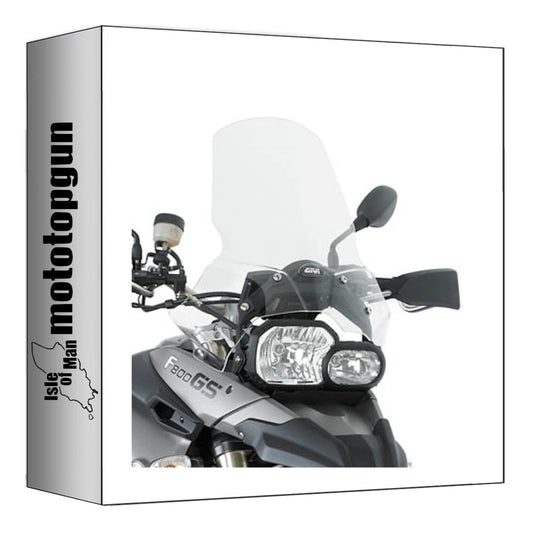 GIVI CUPOLINO TRASPARENTE 333DT + ATACCO COMPATIBILE CON BMW F 650 GS 08/17