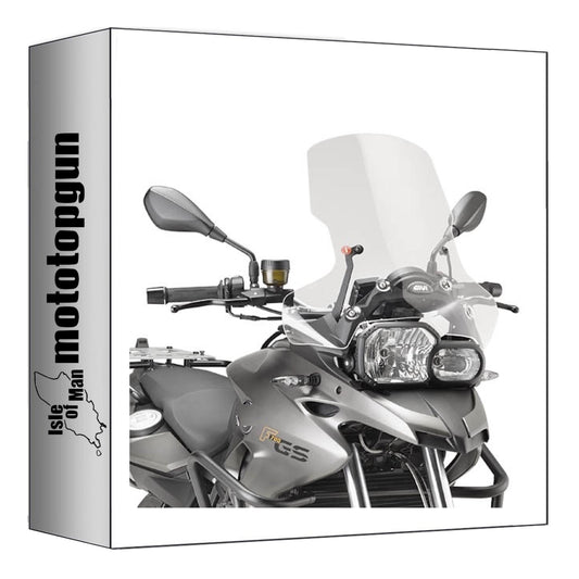 GIVI CUPOLINO TRASPARENTE 5107DT + ATACCO COMPATIBILE CON BMW F 700 GS 13/17