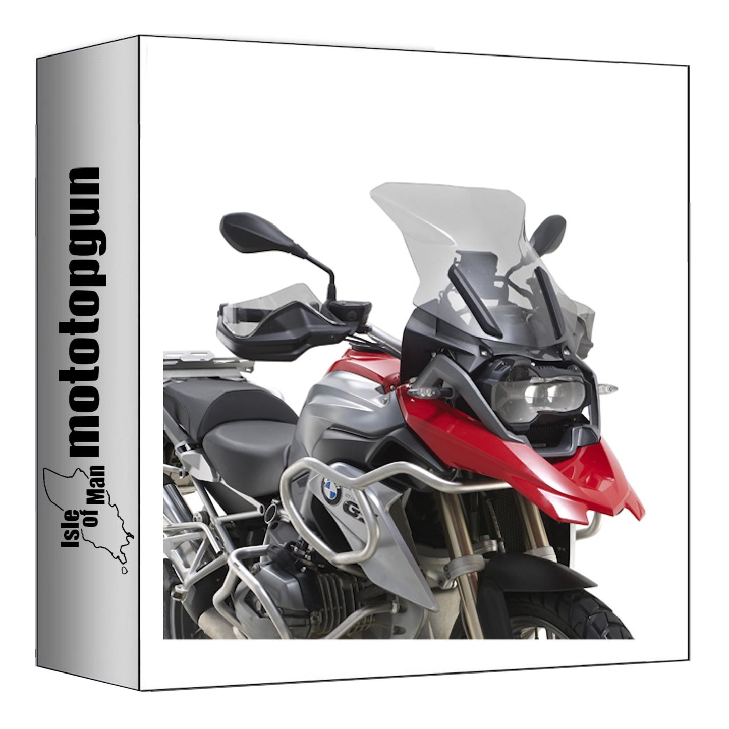 GIVI CUPOLINO FUMÉ 5108D + ATACCO COMPATIBILE CON BMW R 1200 GS 13/15