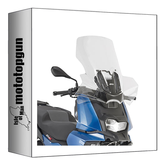 GIVI PARABREZZA TRASPARENTE 5130DT + ATACCO COMPATIBILE CON BMW C 400 X 19/24