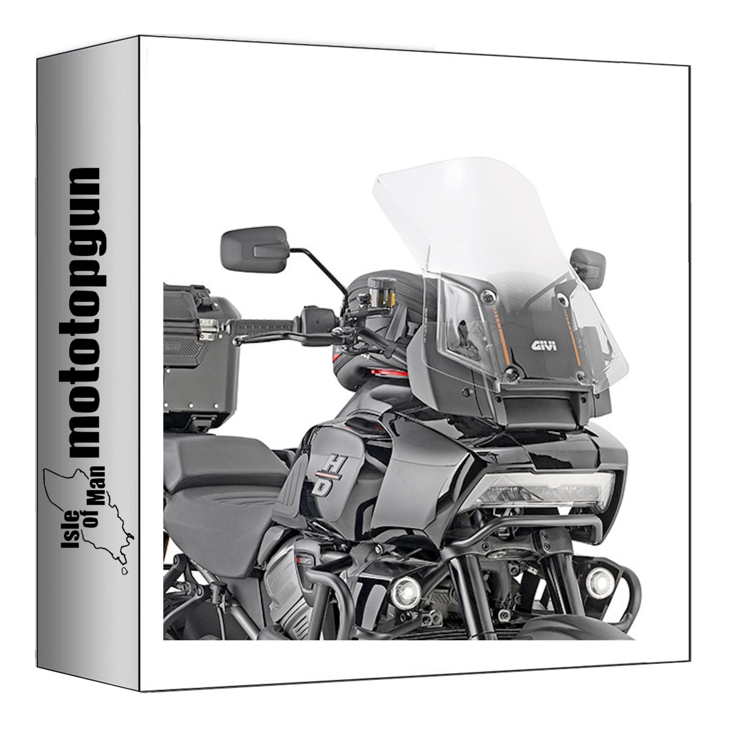 GIVI CUPOLINO TRASPARENTE 8400DT + ATACCO COMPATIBILE CON HARLEY DAVIDSON PAN AMERICA 1250 21/24